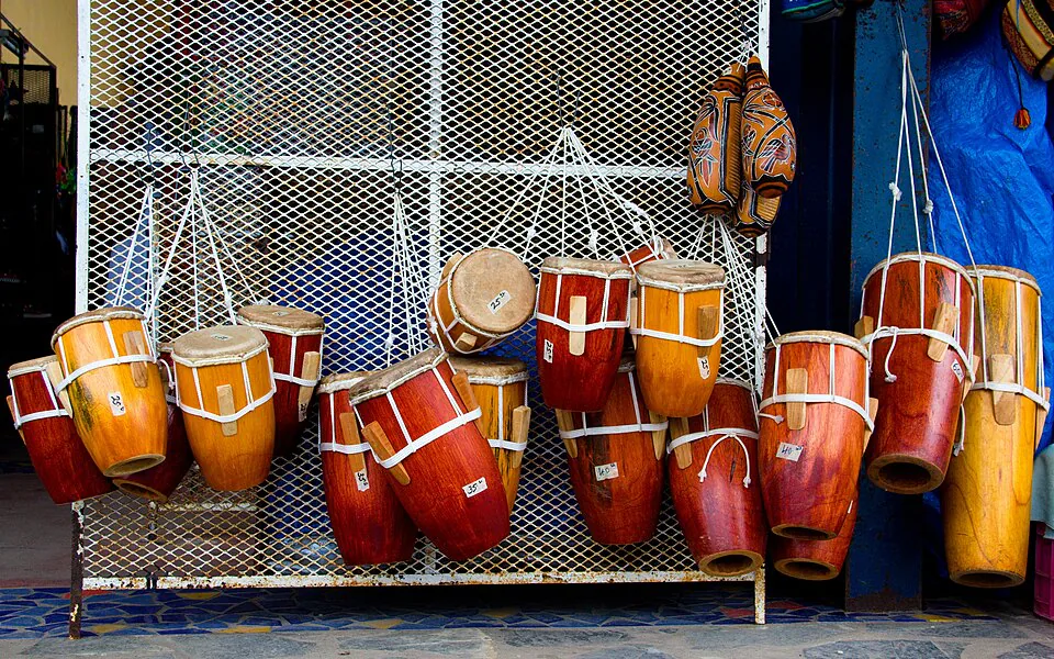 Traditional drums — local culture in El Valle