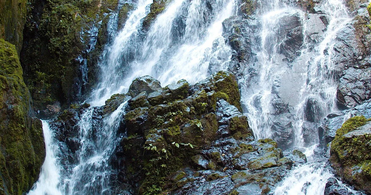 Chorro Las Mozas y las pozas de El Valle de Antón